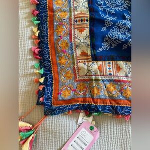 Farm Rio Sarong , NWT embroidered